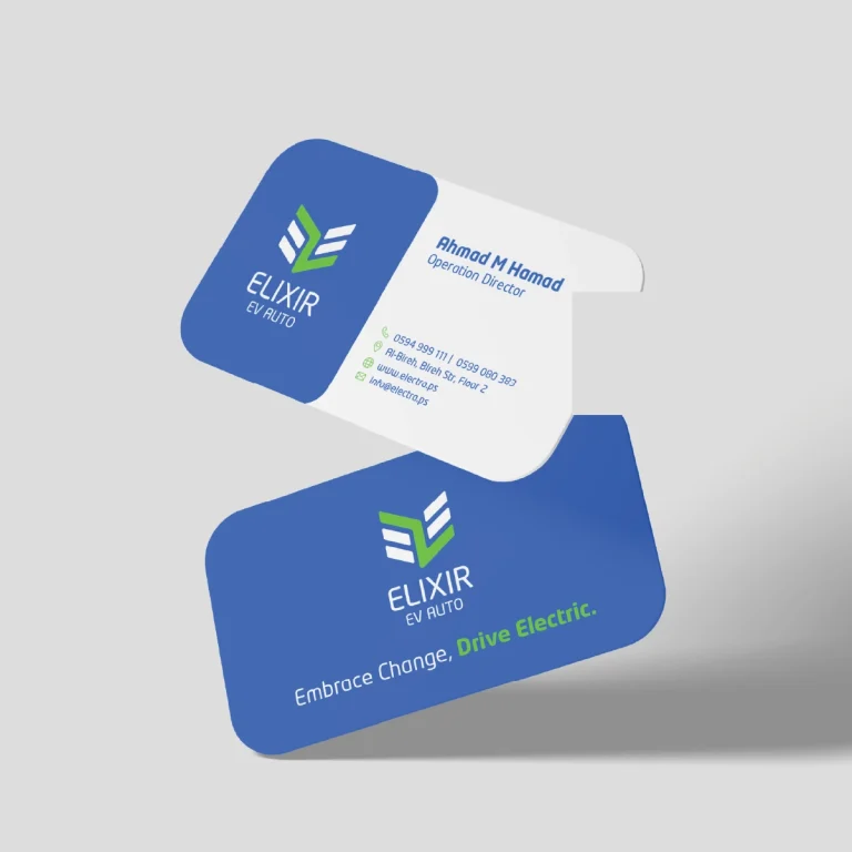 Elexir EvAuto Brand Identity 3